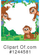 Monkey Clipart #1244581 by visekart