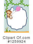 Monkey Clipart #1259924 by BNP Design Studio