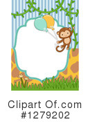Monkey Clipart #1279202 by BNP Design Studio