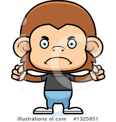 Royalty-Free (RF) Monkey Clipart Illustration by Cory Thoman - Stock Sample #1325851