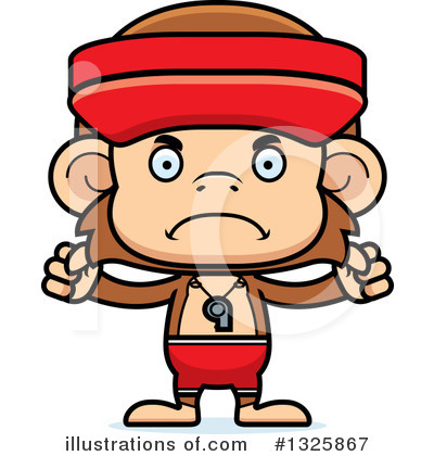 Royalty-Free (RF) Monkey Clipart Illustration by Cory Thoman - Stock Sample #1325867
