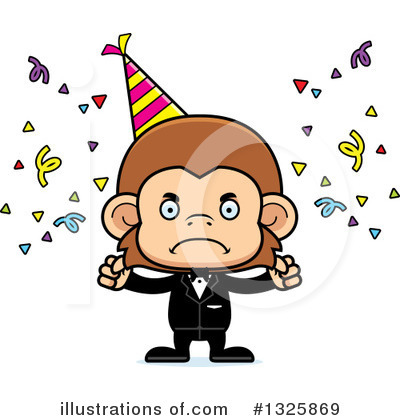Royalty-Free (RF) Monkey Clipart Illustration by Cory Thoman - Stock Sample #1325869