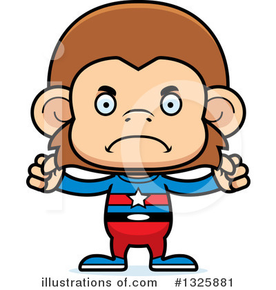 Royalty-Free (RF) Monkey Clipart Illustration by Cory Thoman - Stock Sample #1325881