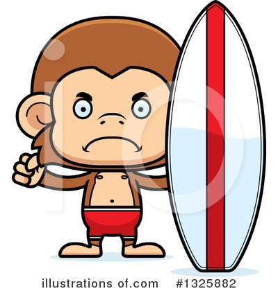 Royalty-Free (RF) Monkey Clipart Illustration by Cory Thoman - Stock Sample #1325882
