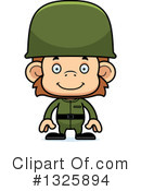 Monkey Clipart #1325894 by Cory Thoman