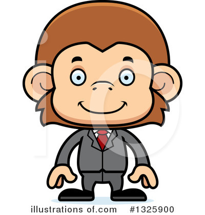 Royalty-Free (RF) Monkey Clipart Illustration by Cory Thoman - Stock Sample #1325900