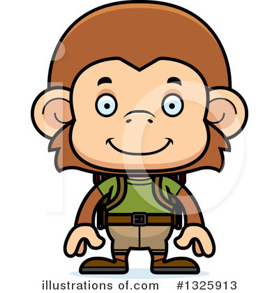 Royalty-Free (RF) Monkey Clipart Illustration by Cory Thoman - Stock Sample #1325913