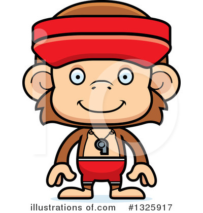 Royalty-Free (RF) Monkey Clipart Illustration by Cory Thoman - Stock Sample #1325917