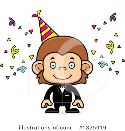 Royalty-Free (RF) Monkey Clipart Illustration by Cory Thoman - Stock Sample #1325919