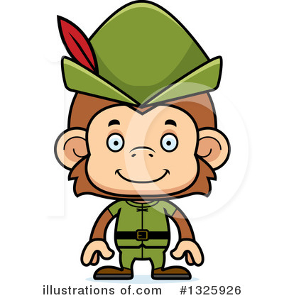 Royalty-Free (RF) Monkey Clipart Illustration by Cory Thoman - Stock Sample #1325926