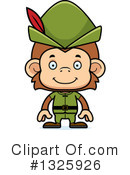Monkey Clipart #1325926 by Cory Thoman