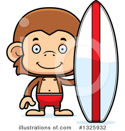 Royalty-Free (RF) Monkey Clipart Illustration by Cory Thoman - Stock Sample #1325932