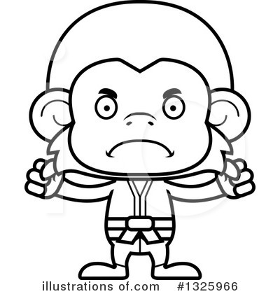 Royalty-Free (RF) Monkey Clipart Illustration by Cory Thoman - Stock Sample #1325966