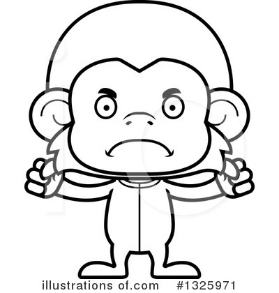 Royalty-Free (RF) Monkey Clipart Illustration by Cory Thoman - Stock Sample #1325971