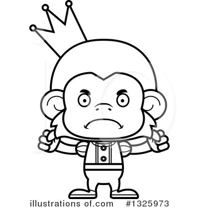 Royalty-Free (RF) Monkey Clipart Illustration by Cory Thoman - Stock Sample #1325973