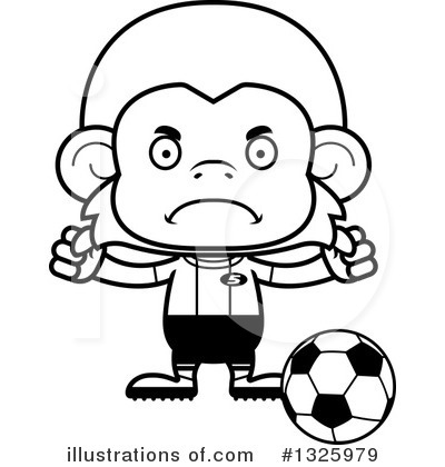 Royalty-Free (RF) Monkey Clipart Illustration by Cory Thoman - Stock Sample #1325979
