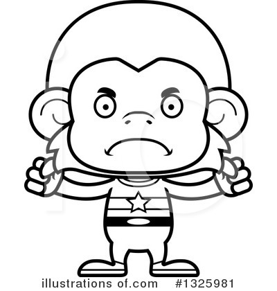 Royalty-Free (RF) Monkey Clipart Illustration by Cory Thoman - Stock Sample #1325981