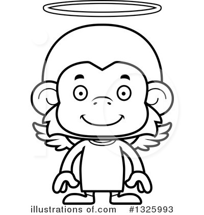 Royalty-Free (RF) Monkey Clipart Illustration by Cory Thoman - Stock Sample #1325993