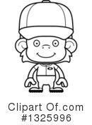 Monkey Clipart #1325996 by Cory Thoman