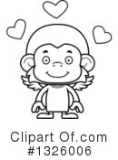 Monkey Clipart #1326006 by Cory Thoman