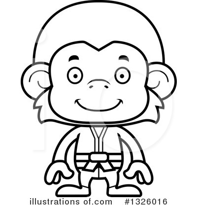 Royalty-Free (RF) Monkey Clipart Illustration by Cory Thoman - Stock Sample #1326016