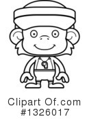 Monkey Clipart #1326017 by Cory Thoman