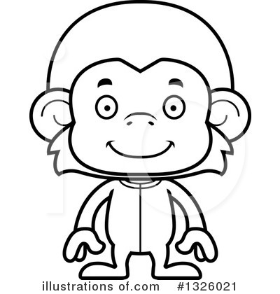 Royalty-Free (RF) Monkey Clipart Illustration by Cory Thoman - Stock Sample #1326021