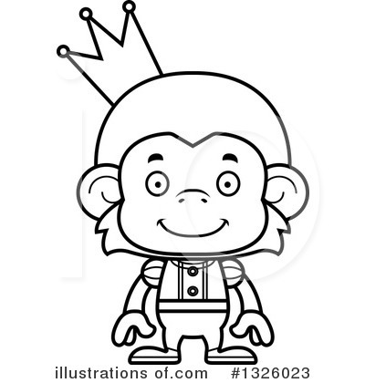 Royalty-Free (RF) Monkey Clipart Illustration by Cory Thoman - Stock Sample #1326023