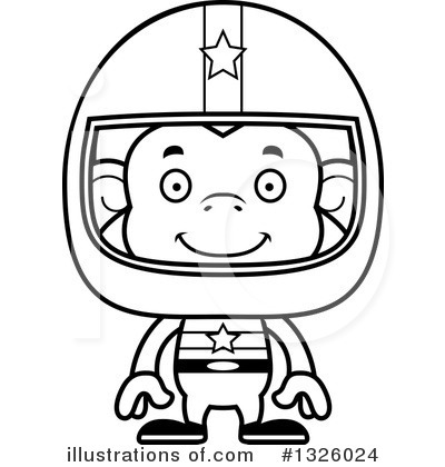 Royalty-Free (RF) Monkey Clipart Illustration by Cory Thoman - Stock Sample #1326024