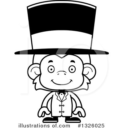 Royalty-Free (RF) Monkey Clipart Illustration by Cory Thoman - Stock Sample #1326025
