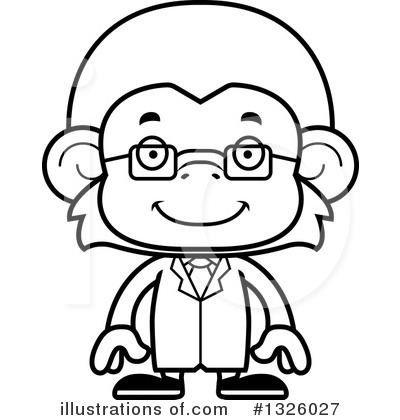 Royalty-Free (RF) Monkey Clipart Illustration by Cory Thoman - Stock Sample #1326027
