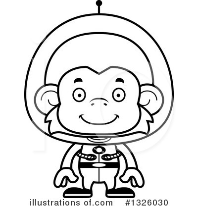Royalty-Free (RF) Monkey Clipart Illustration by Cory Thoman - Stock Sample #1326030