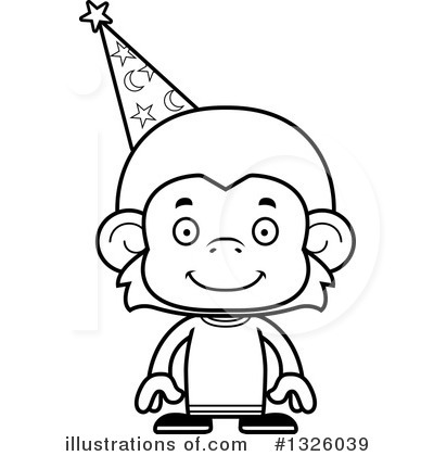 Royalty-Free (RF) Monkey Clipart Illustration by Cory Thoman - Stock Sample #1326039