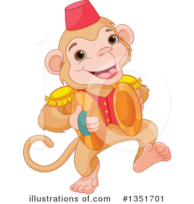 Monkey Clipart #1351701 by Pushkin