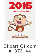 Monkey Clipart #1373144 by Hit Toon