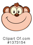 Monkey Clipart #1373154 by Hit Toon