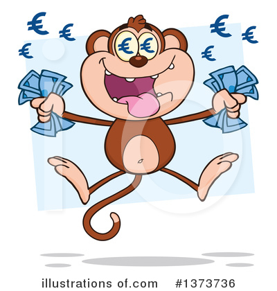 Monkey Clipart #1373736 by Hit Toon