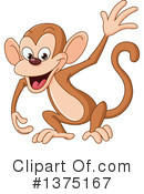 Monkey Clipart #1375167 by yayayoyo
