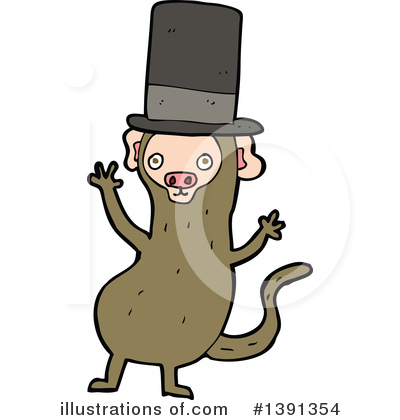 Royalty-Free (RF) Monkey Clipart Illustration by lineartestpilot - Stock Sample #1391354
