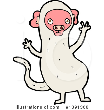 Royalty-Free (RF) Monkey Clipart Illustration by lineartestpilot - Stock Sample #1391368