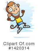 Monkey Clipart #1420314 by Cory Thoman