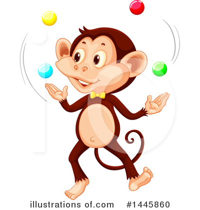Monkey Clipart #1445860 by Graphics RF