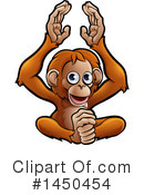 Monkey Clipart #1450454 by AtStockIllustration