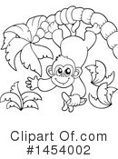 Monkey Clipart #1454002 by visekart