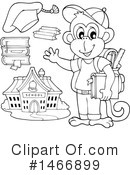Monkey Clipart #1466899 by visekart