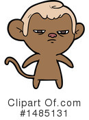 Monkey Clipart #1485131 by lineartestpilot