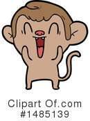 Monkey Clipart #1485139 by lineartestpilot