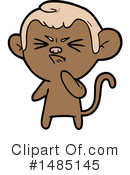 Monkey Clipart #1485145 by lineartestpilot