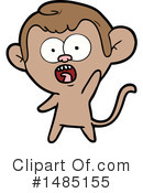 Monkey Clipart #1485155 by lineartestpilot