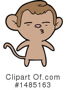 Monkey Clipart #1485163 by lineartestpilot